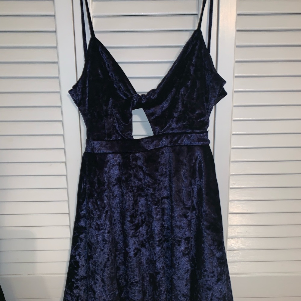 Lulus Velvet Dress